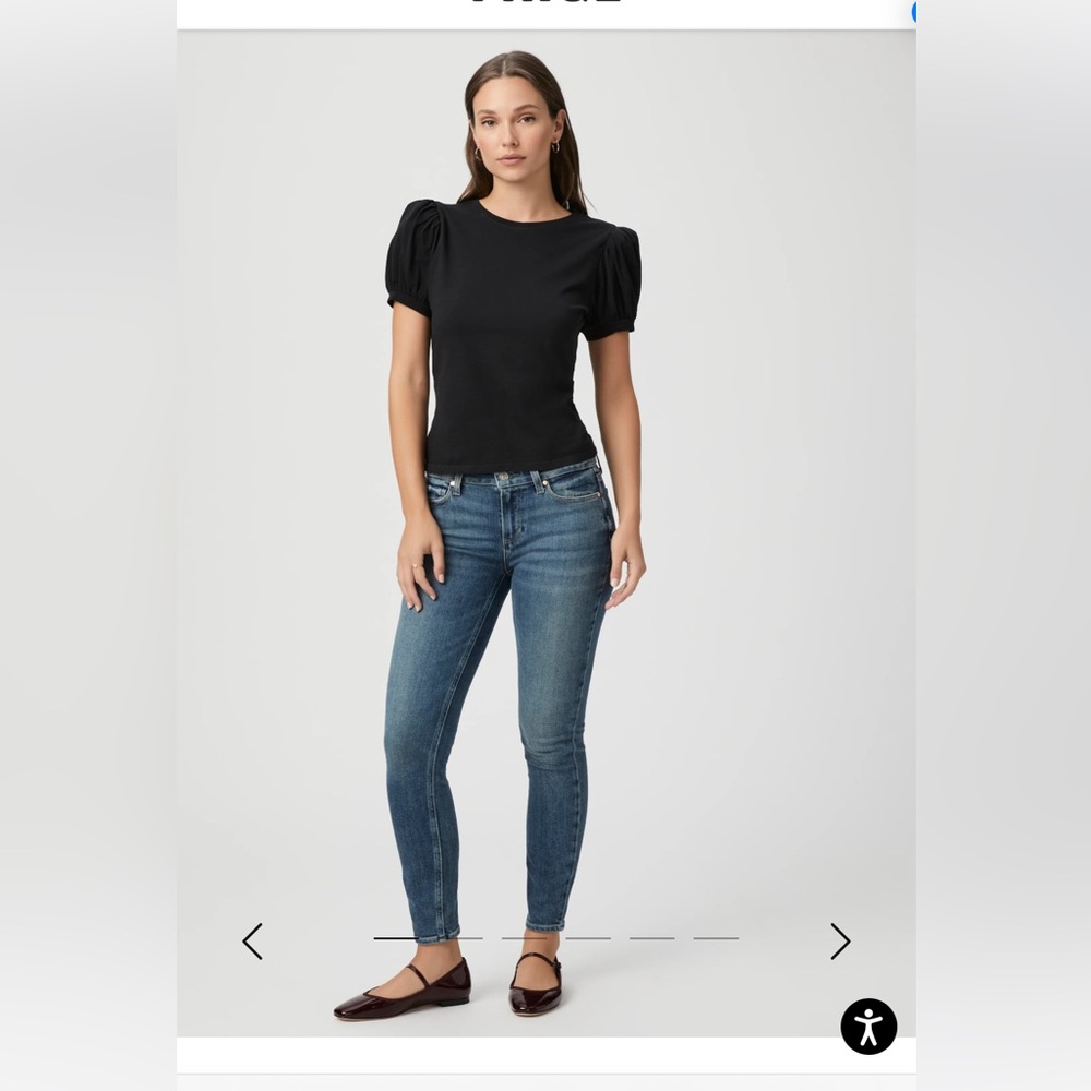 PAIGE Verdugo Ankle Skinny Jeans